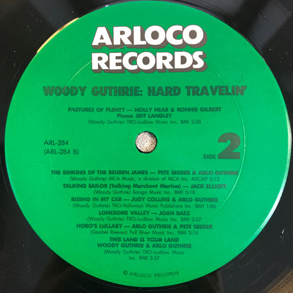 Various - Soundtrack From The Film Woody Guthrie Hard Travelin' | Near Mint (NM) Near Mint (NM) - SOUNDTRACK / USED *NEAR MINT*