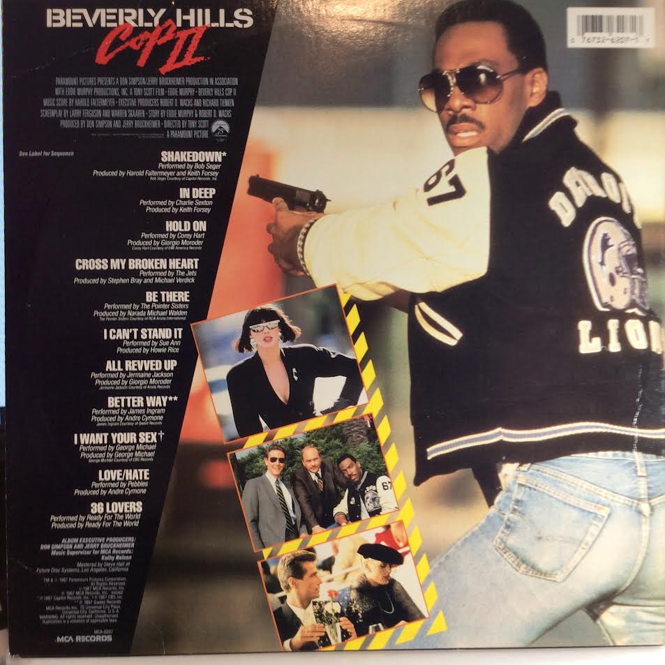 Beverly Hills Cop II (The Motion Picture Soundtrack Album) (VINYL) | Near Mint (NM) Near Mint (NM or M-) - SOUNDTRACK / USED *NEAR MINT*