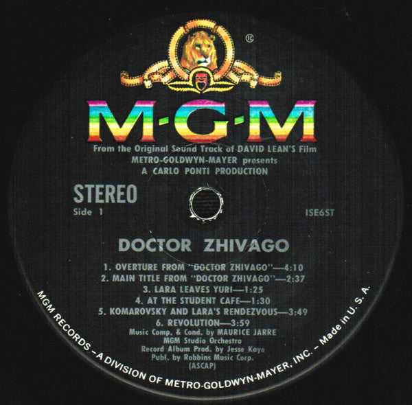 Doctor Zhivago (VINYL) | Near Mint (NM) Excellent+ (EX+) - SOUNDTRACK / USED *NEAR MINT*