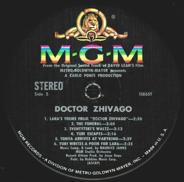 Doctor Zhivago (VINYL) | Near Mint (NM) Excellent+ (EX+) - SOUNDTRACK / USED *NEAR MINT*