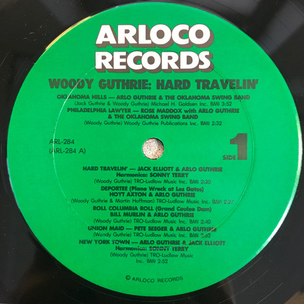 Soundtrack From The Film Woody Guthrie Hard Travelin' | Near Mint (NM) Near Mint (NM)