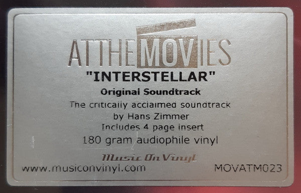 Interstellar (Original Motion Picture Soundtrack) | Mint (M) Mint (M) - SOUNDTRACK *SEALED*