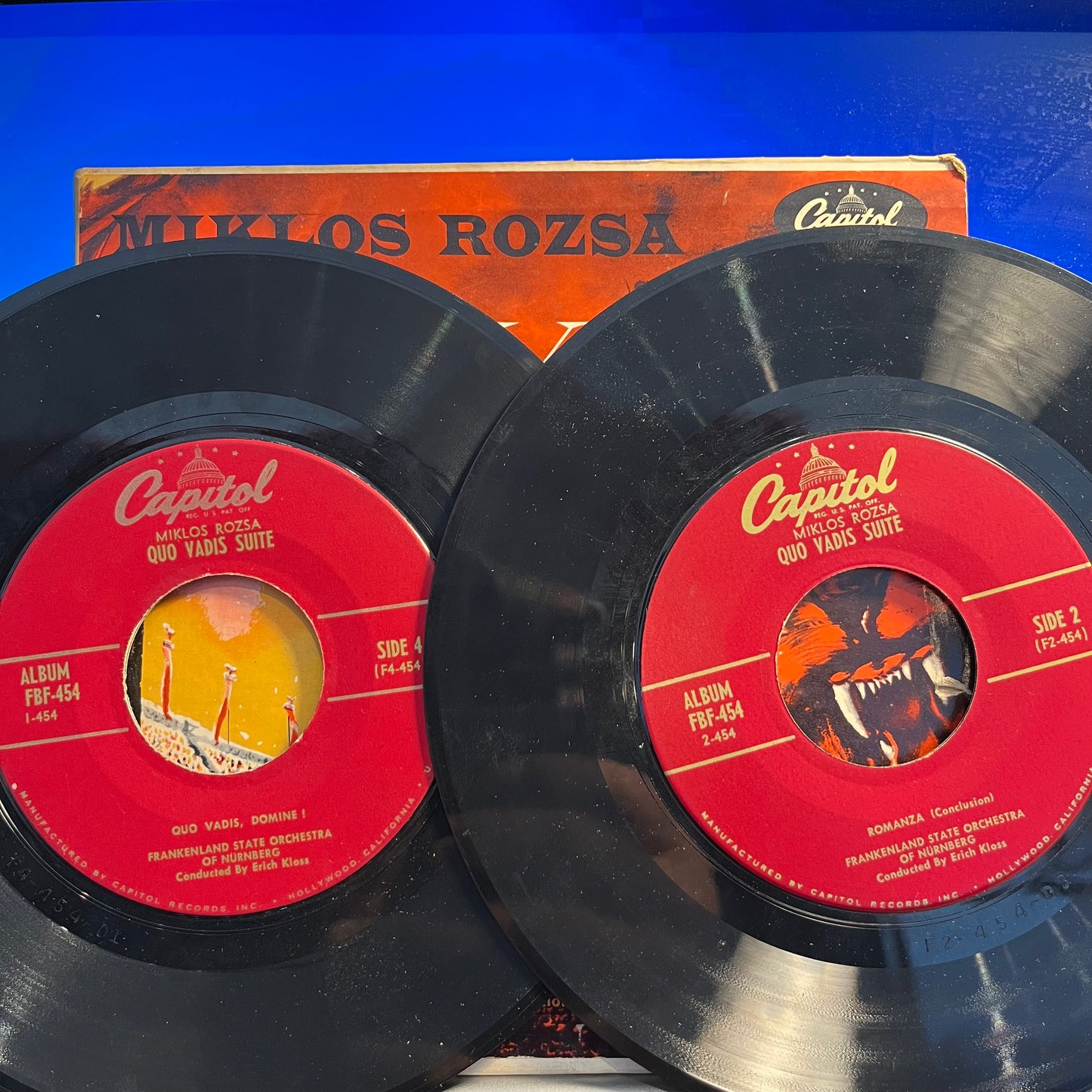 Quo Vadis Suite *2X7"* | Very Good (VG) Very Good Plus (VG+) - SOUNDTRACK / USED *VERY GOOD*