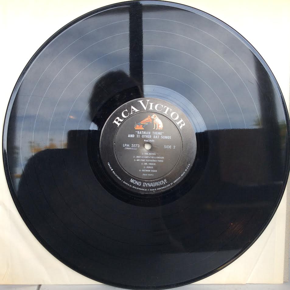 Batman Theme And 11 Hefti Bat Songs (VINYL) | Very Good (VG) Excellent (EX) - SOUNDTRACK / USED *VERY GOOD*