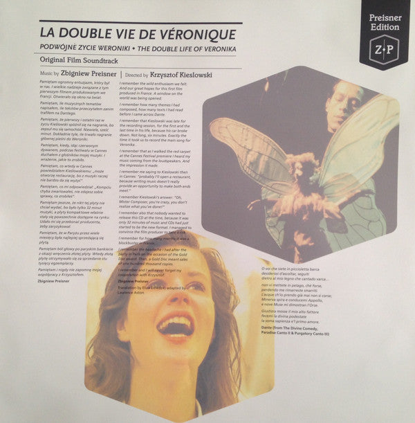 La Double Vie De Véronique = Podwójne Życie Weroniki = The Double Life Of Veronika (Original Film Soundtrack) | Mint (M) Mint (M)