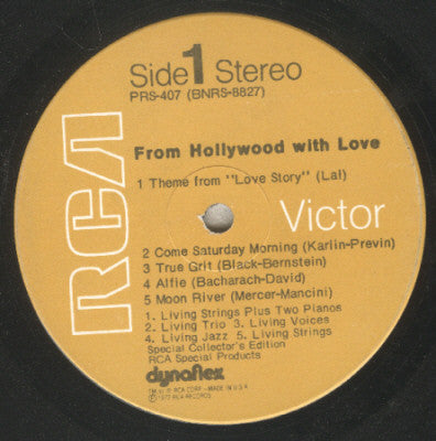 From Hollywood With Love | Mint (M) Near Mint (NM) - SOUNDTRACK *SEALED*
