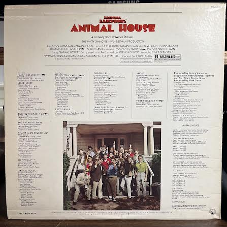 National Lampoon's Animal House (Original Motion Picture Soundtrack) (VINYL) | Near Mint- (NM-) Near Mint (NM or M-) - SOUONDTRACK / USED *NEAR MINT-*