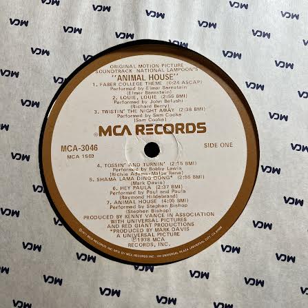 National Lampoon's Animal House (Original Motion Picture Soundtrack) (VINYL) | Near Mint- (NM-) Near Mint (NM or M-) - SOUONDTRACK / USED *NEAR MINT-*