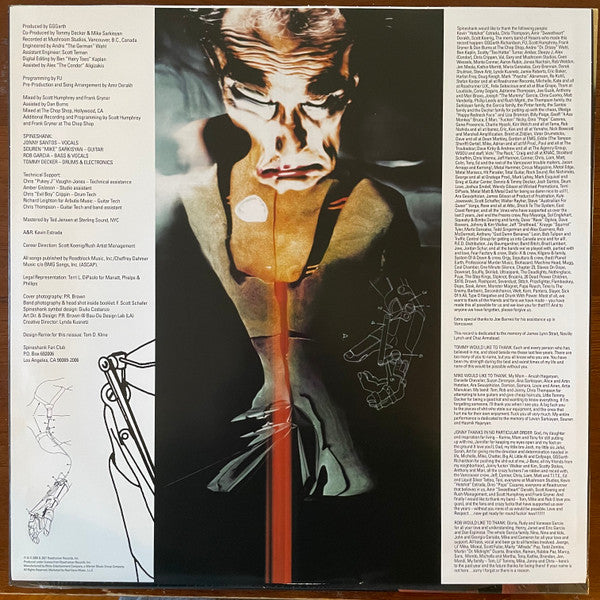 Spineshank The Height Of Callousness Real Gone Music, Roadrunner Records LP, Album, Ltd, RE, Cle Mint (M) Mint (M)