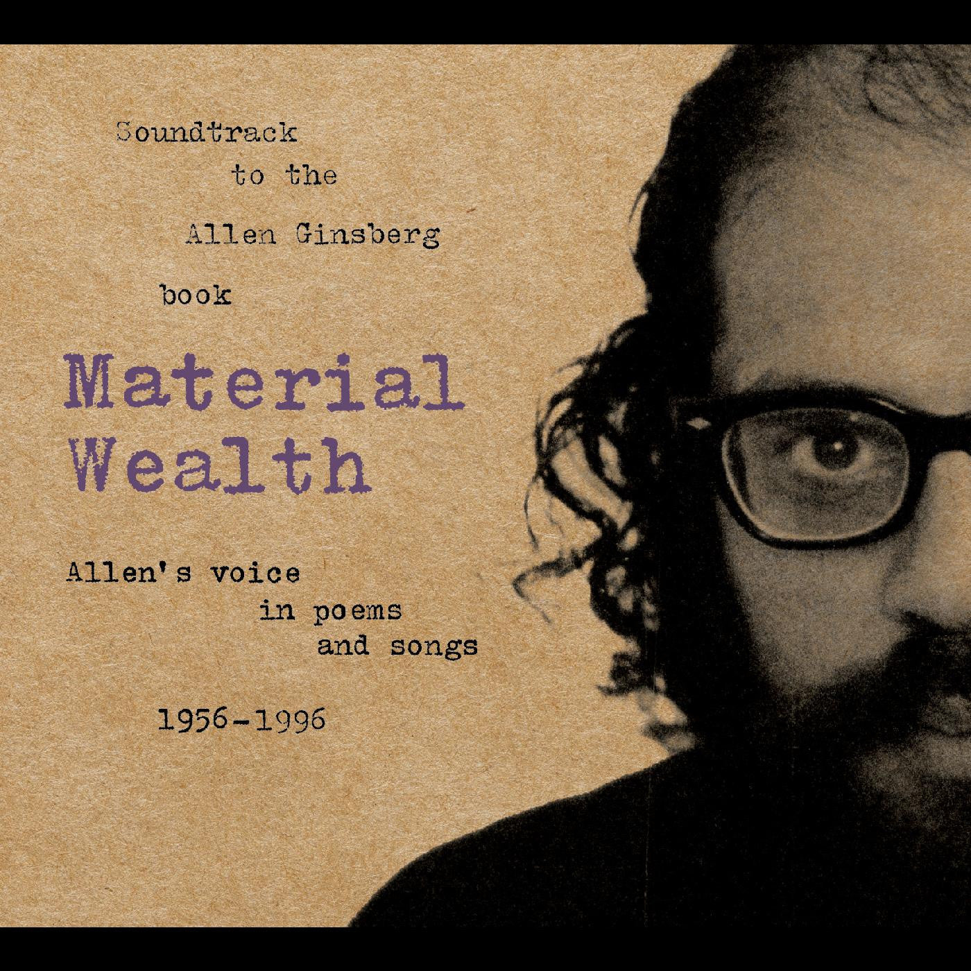 Ginsberg, Allen - Material Wealth (CD) | - SPOKEN WORD *NEW*