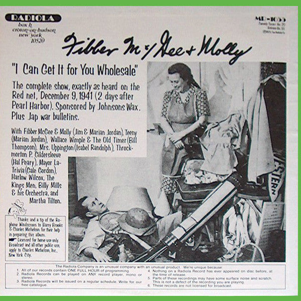 Fibber's Closet *SEALED* | Mint (M) Near Mint (NM)