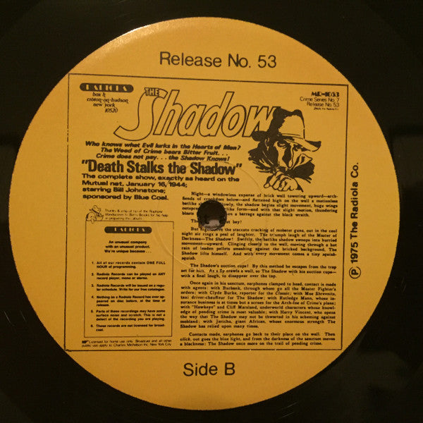 The Shadow *SEALED* | Mint (M) Near Mint (NM)