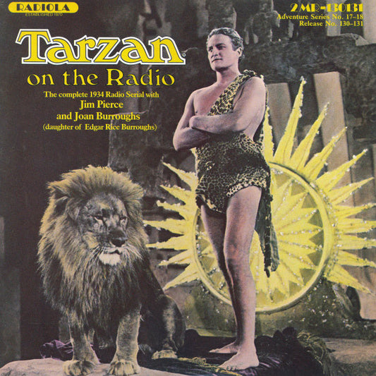 Jim Pierce and Joan Burroughs Tarzan On The Radio *SEALED* LP Mint (M) Near Mint (NM or M-)