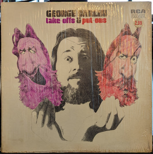George Carlin Take-Offs & Put-Ons *REISSUE* LP Excellent (EX) Near Mint (NM or M-)