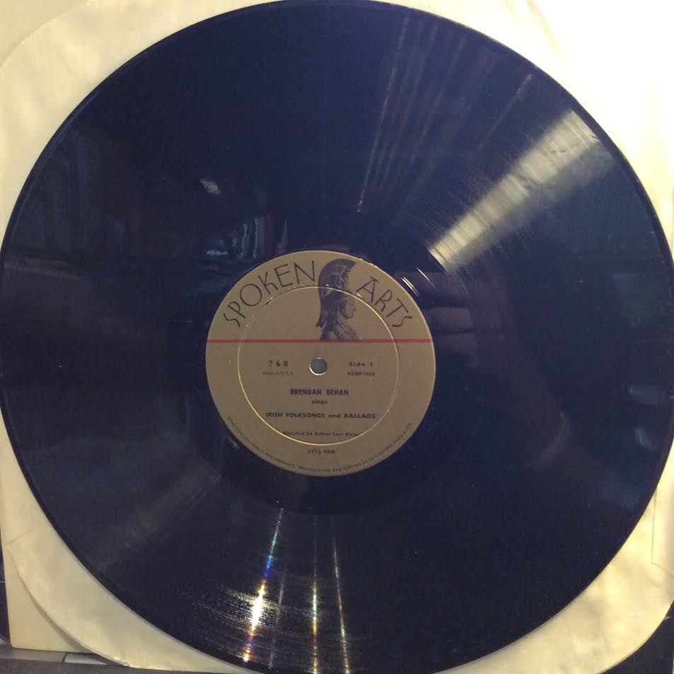 Irish Folksongs And Ballads (VINYL) | Near Mint- (NM-) Near Mint (NM) - SPOKEN WORD / USED *NEAR MINT-*