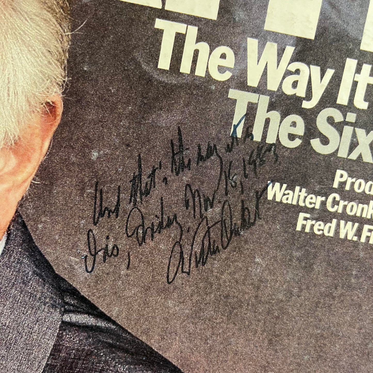 The Way It Was - The Sixties *SIGNED/BOX* | Near Mint (NM) Near Mint (NM) - SPOKEN WORD / USED *NEAR MINT*