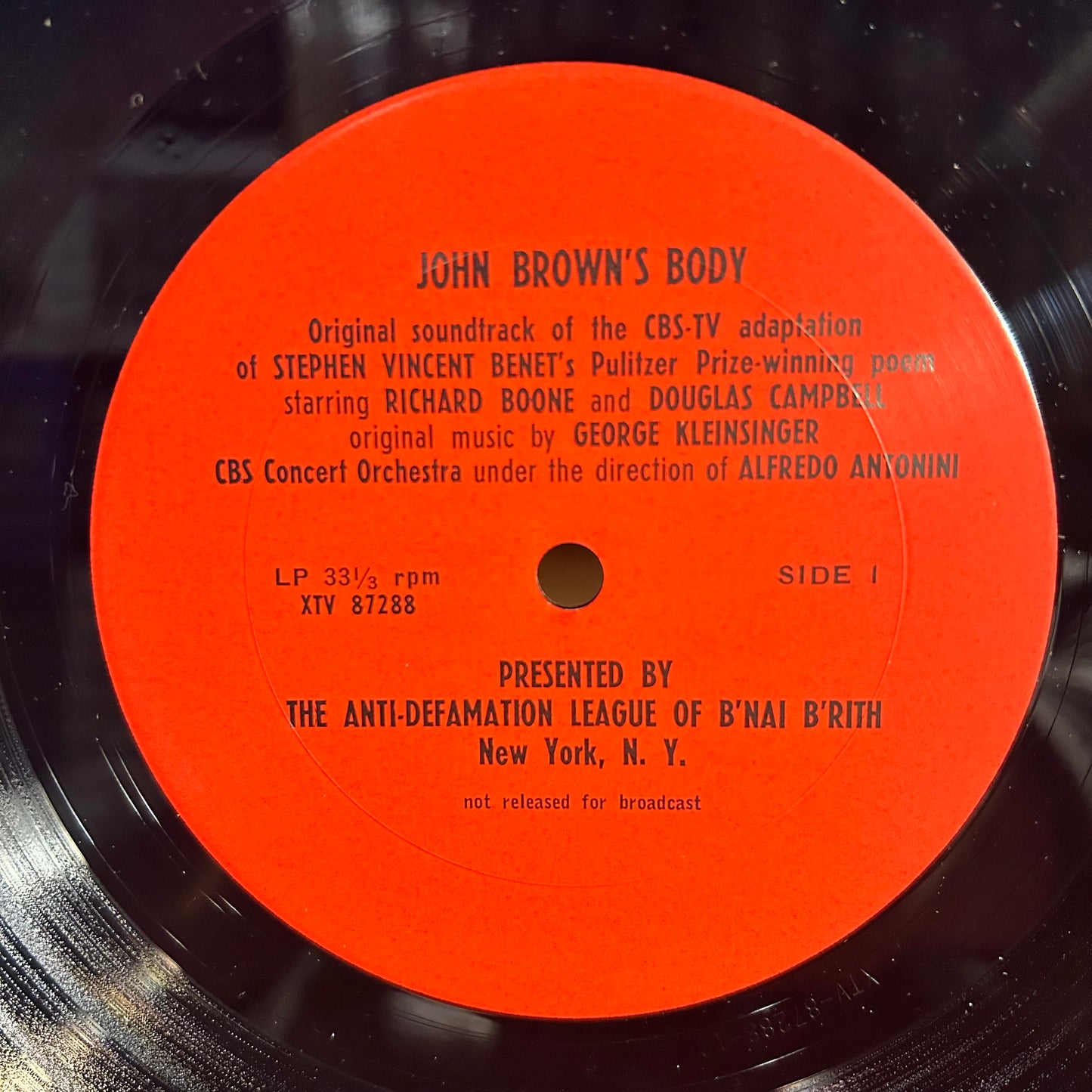 Various - John Brown's Body | Near Mint (NM) Excellent (EX) - SPOKEN WORD / USED *NEAR MINT*