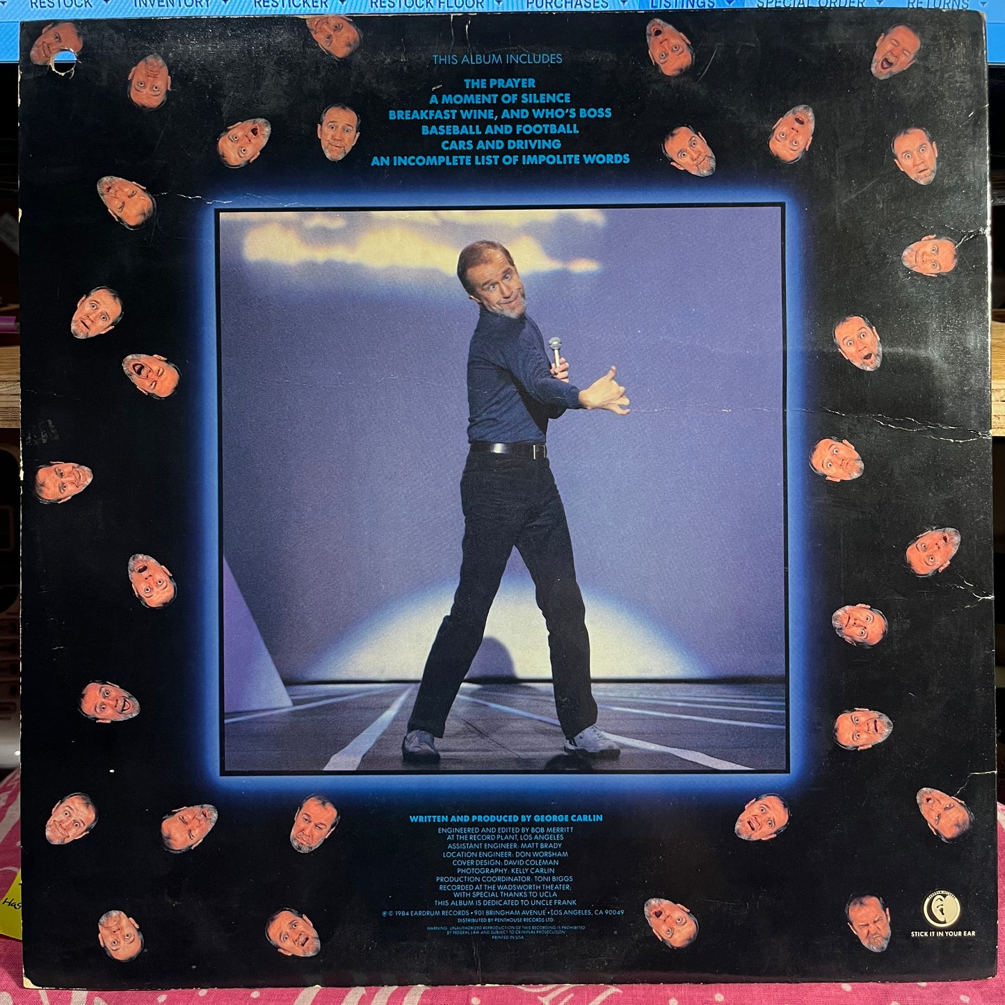Carlin On Campus | Very Good Plus (VG+) Excellent (EX)