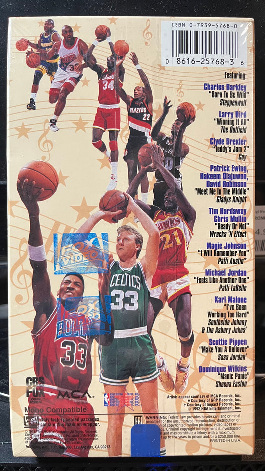 1992 SUPERSTARS VHS TAPE STARRING MICHAEL JORDAN | - SPORTS *SEALED*
