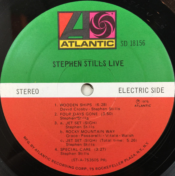 Stephen Stills Live | Near Mint (NM) Near Mint (NM) - FOLK / USED *NEAR MINT*