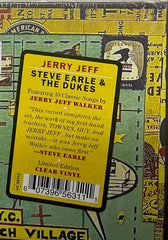 Steve Earle & The Dukes Jerry Jeff New West Records LP, Album, Mono, Ltd, Cle Mint (M) Mint (M)
