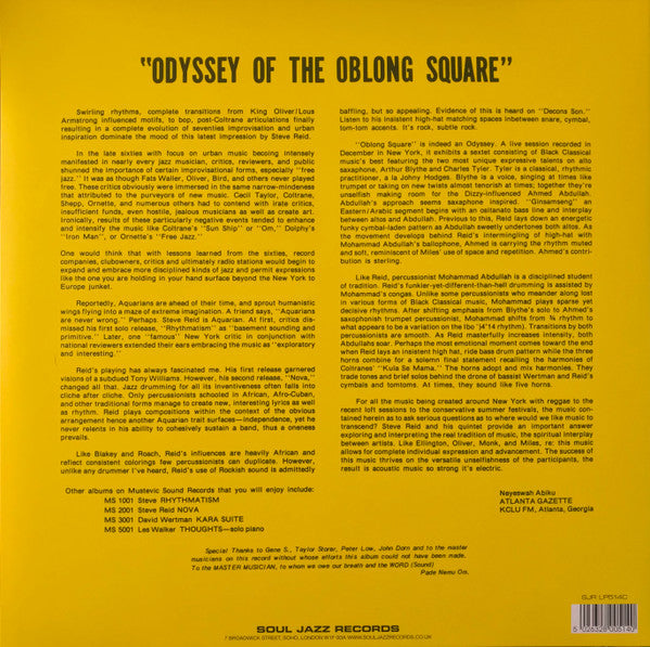 Odyssey Of The Oblong Square | Mint (M) Mint (M)