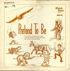 Steve Wienecke Pretend To Be Melody House LP, Gat Very Good Plus (VG+) Very Good Plus (VG+)