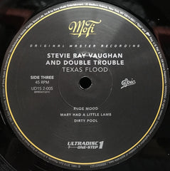 Stevie Ray Vaughan & Double Trouble Texas Flood Mobile Fidelity Sound Lab, Epic Records, Sony Music Commercial Music Group 2x12", Album, RE, RM, 180 + Box, Ltd, Num Mint (M) Mint (M)