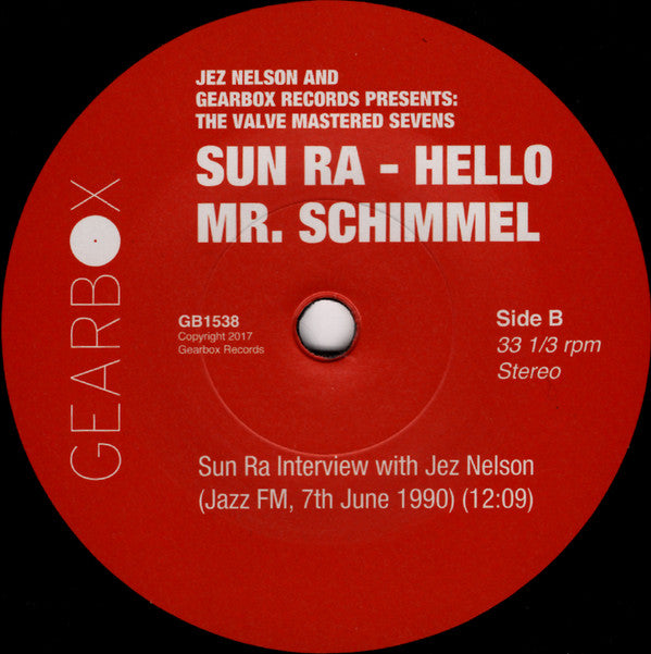 Hello Mr. Schimmel (7" VINYL) | Mint (M) Mint (M) - JAZZ *NEW*