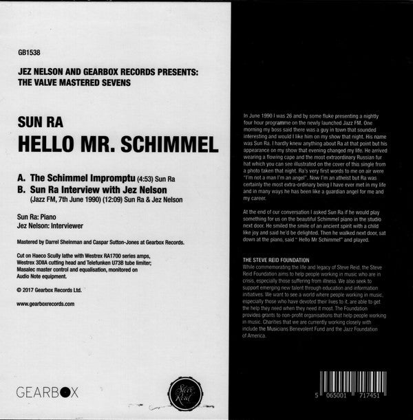 Hello Mr. Schimmel | Mint (M) Mint (M)