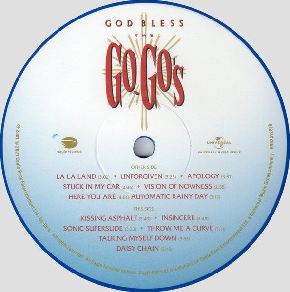 God Bless The Go-Go's (BLUE VINYL) | Mint (M) Mint (M) - SYNTH-POP *NEW*