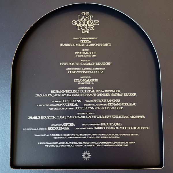 The Last Goodbye Tour Live (GHOSTLY CLEAR VINYL) | Mint (M) Mint (M)