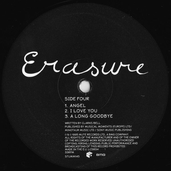 Erasure (2xVINYL) | Mint (M) Mint (M) - SYNTH-POP *SEALED*