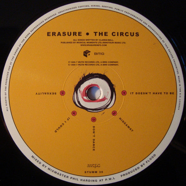 The Circus (VINYL) | Mint (M) Mint (M) - SYNTH-POP *SEALED*