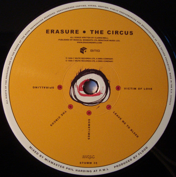 The Circus (VINYL) | Mint (M) Mint (M) - SYNTH-POP *SEALED*