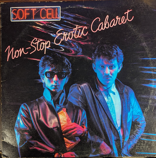 Soft Cell Non-Stop Erotic Cabaret *WINCHESTER* LP Excellent (EX) Very Good Plus (VG+)