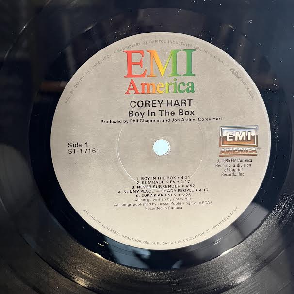 Boy In The Box (VINYL) | Near Mint- (NM-) Near Mint (NM) - SYNTH-POP / USED *NEAR MINT-*