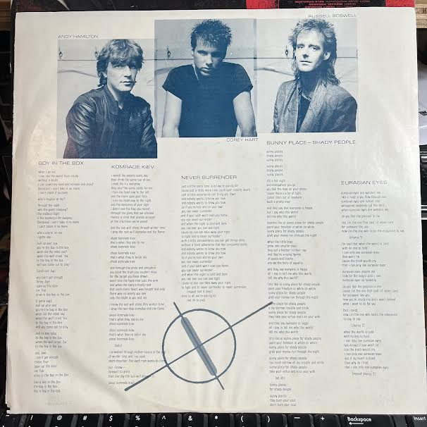 Boy In The Box (VINYL) | Near Mint- (NM-) Near Mint (NM) - SYNTH-POP / USED *NEAR MINT-*