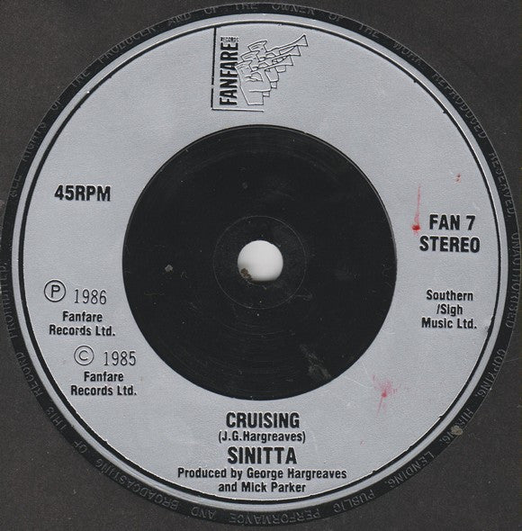 Sinitta - So Macho! *7"* | Near Mint (NM) Near Mint (NM) - SYNTH-POP / USED *NEAR MINT*