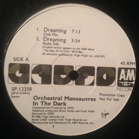Dreaming (VINYL) | Near Mint (NM) Generic - SYNTH-POP / USED *NEAR MINT*