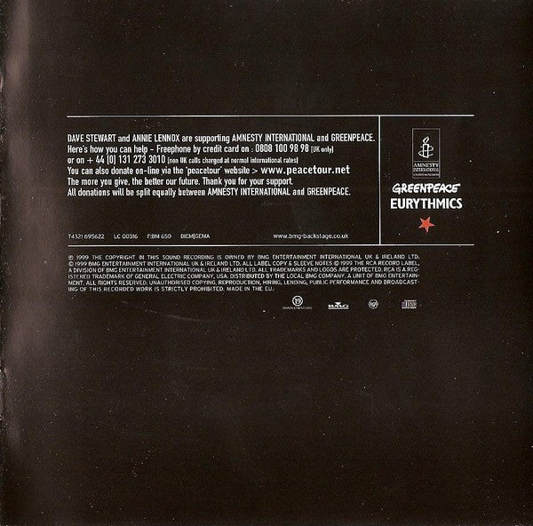 Peace (CD) | Very Good Plus Plus (VG++) Excellent (EX) - SYNTH-POP / USED *VERY GOOD++*