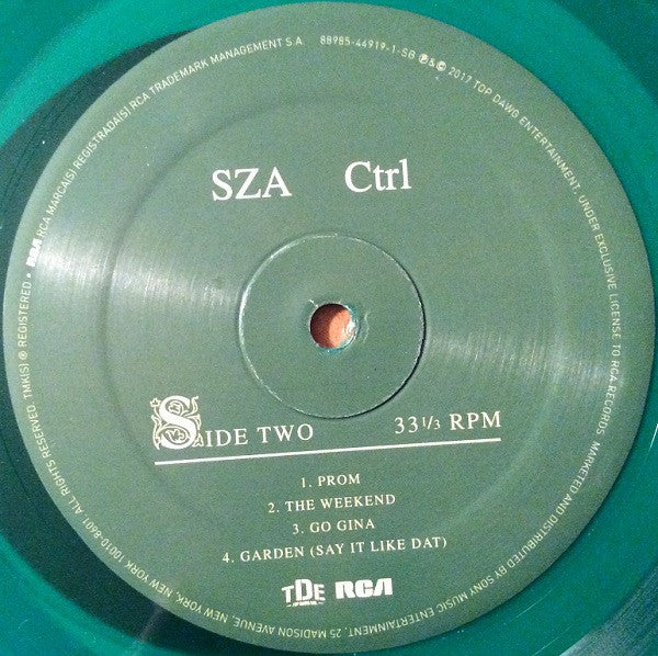 Ctrl (TRANSLUCENT GREEN VINYL) | Mint (M) Mint (M) - FUNK/R&B *SEALED/COLOR*