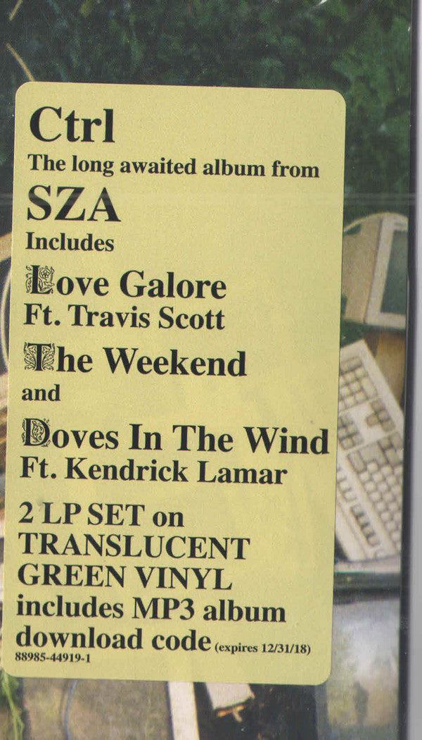 Ctrl (TRANSLUCENT GREEN VINYL) | Mint (M) Mint (M) - FUNK/R&B *SEALED/COLOR*