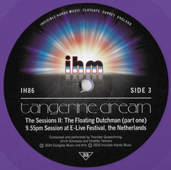 Tangerine Dream The Sessions II Invisible Hands Music, Invisible Hands Music 2xLP, RE, Pur Mint (M) Mint (M)