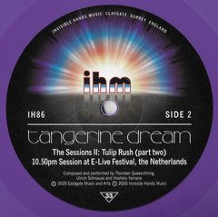 Tangerine Dream The Sessions II Invisible Hands Music, Invisible Hands Music 2xLP, RE, Pur Mint (M) Mint (M)
