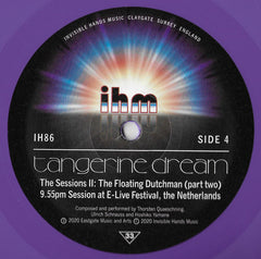 Tangerine Dream The Sessions II Invisible Hands Music, Invisible Hands Music 2xLP, RE, Pur Mint (M) Mint (M)