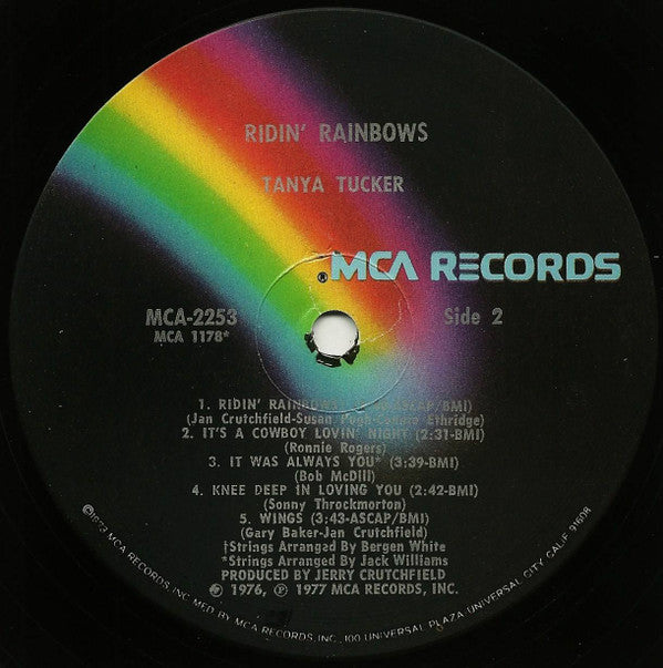 Ridin' Rainbows | Very Good Plus (VG+) Very Good Plus (VG+) - COUNTRY / USED *NEAR MINT*