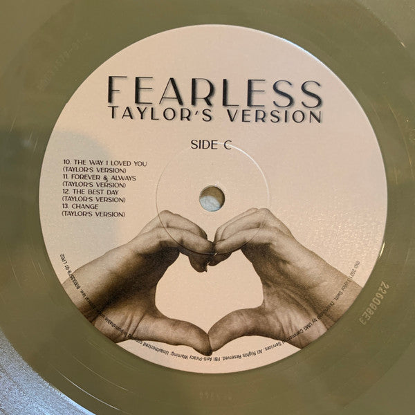 Taylor Swift Fearless (Taylor's Version) Republic Records 3xLP, Album, Gol Mint (M) Mint (M)