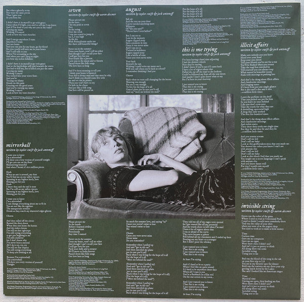 Taylor Swift Folklore Republic Records 2xLP, Album, Dlx, Bro Mint (M) Mint (M)