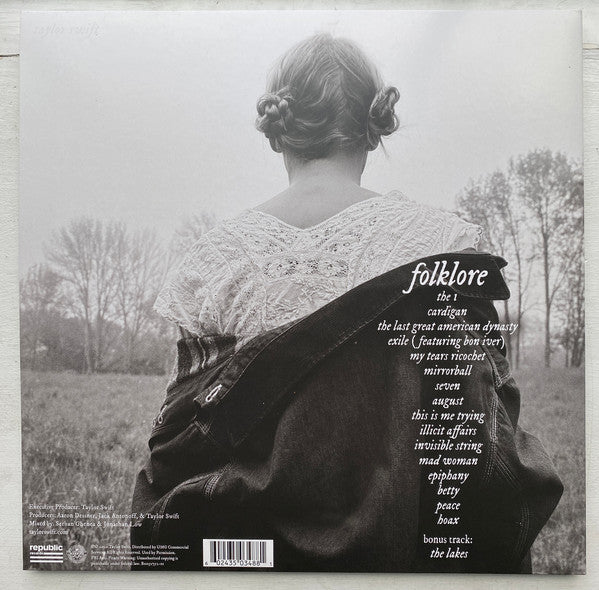 Taylor Swift Folklore Republic Records 2xLP, Album, Dlx, Bro Mint (M) Mint (M)